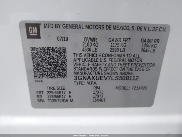 Chevrolet Equinox Awd Lt 1.5l Turbo Image 6