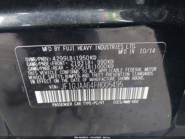 Subaru Impreza 2.0i Image 2