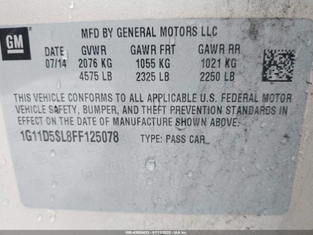 Chevrolet Malibu 2lt Image 16