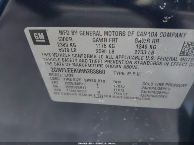 Chevrolet Equinox Ls Image 5