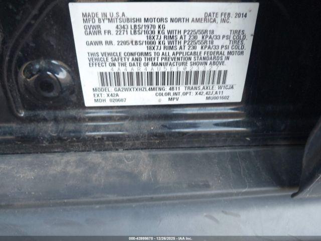 Mitsubishi Outlander Se Image 8