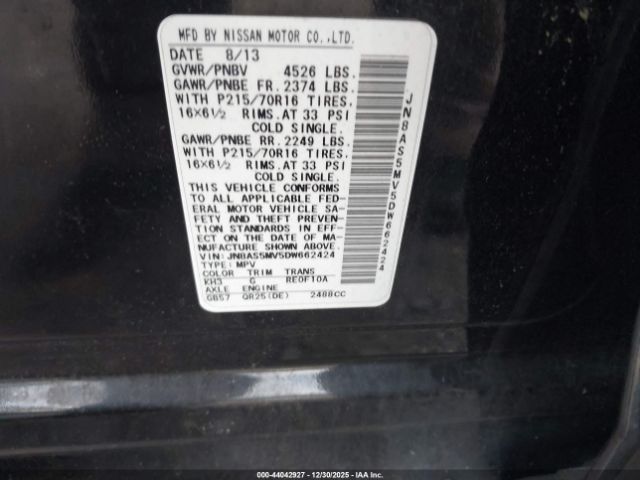 Nissan Rogue S Image 2