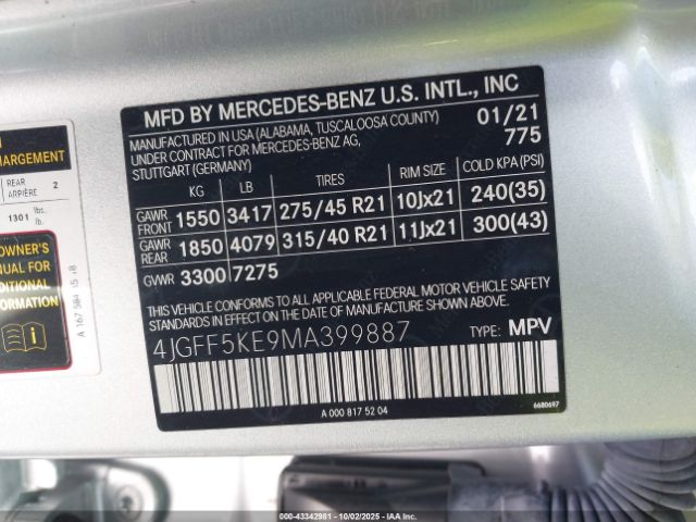 Mercedes-Benz Gls-class 4matic Image 10