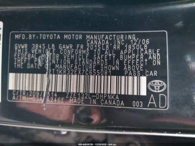 Toyota Matrix Xr Image 9