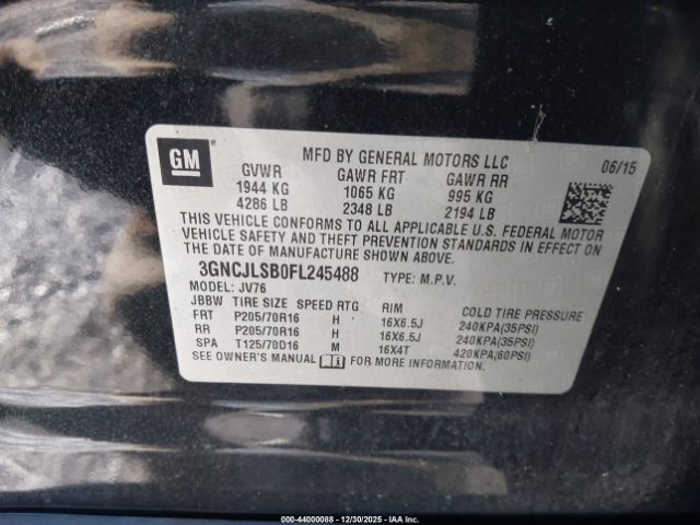 Chevrolet Trax Lt Image 7