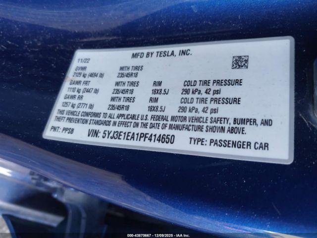 Tesla Model 3 Rear-wheel Drive Image 13