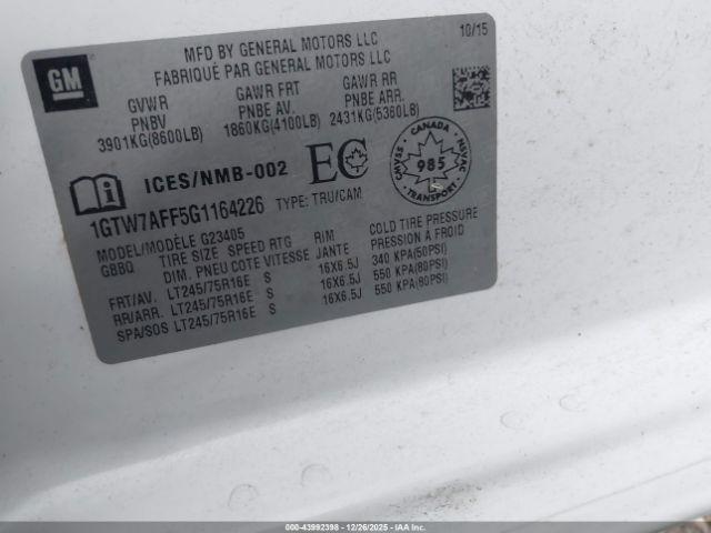 GMC Savana Work Van Image 2