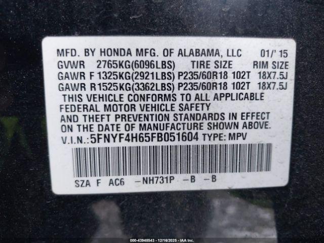 Honda Pilot Ex-l Image 5