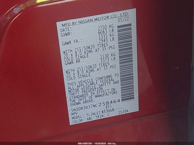 Nissan Pathfinder Platinum 4wd Image 10