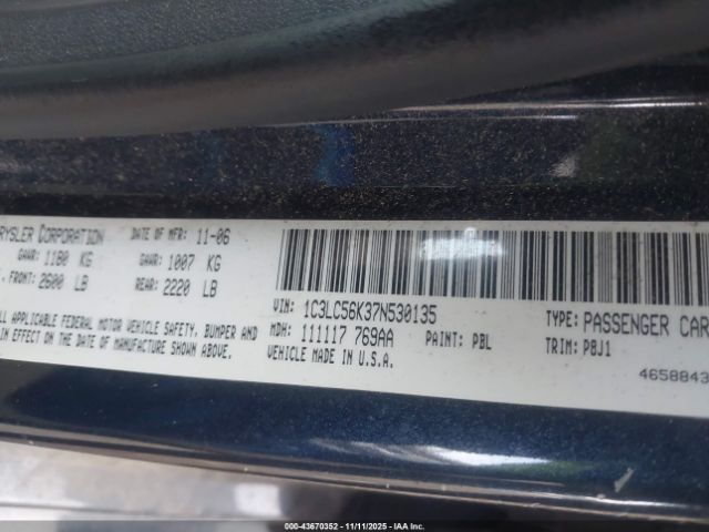 Chrysler Sebring Touring Image 5