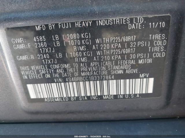 Subaru Outback 2.5i Premium Image 14