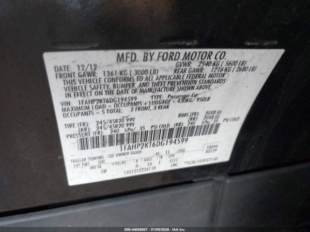 Ford Taurus Sho Image 11