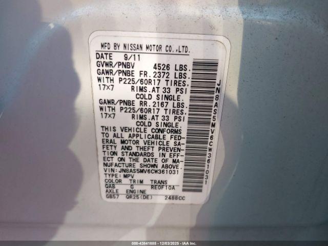 Nissan Rogue Sv Image 8