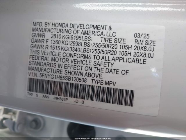 Honda Pilot Elite Image 3