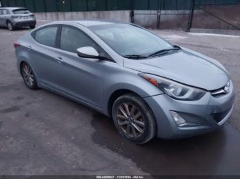  Salvage Hyundai ELANTRA