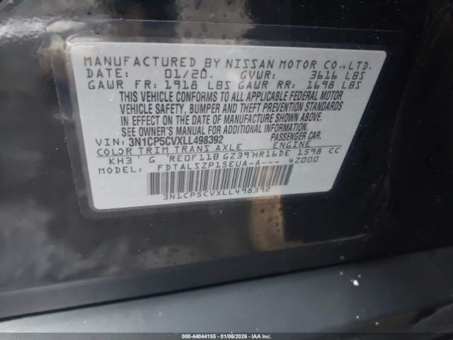 Nissan Kicks Sv Xtronic Cvt Image 9