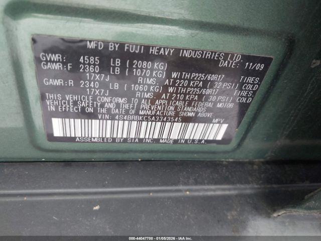 Subaru Outback 2.5i Limited Image 12