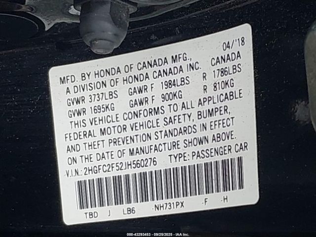 Honda Civic Lx Image 13