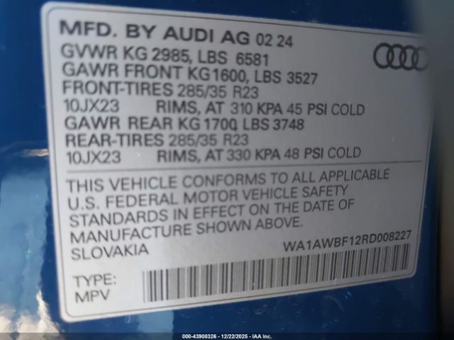 Audi Sq Premium Plus 4.0 Tfsi Quattro Image 3