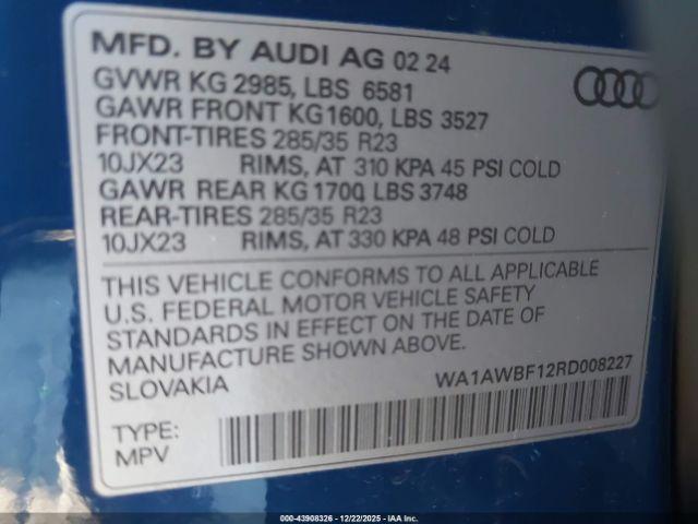 Audi Sq Premium Plus 4.0 Tfsi Quattro Image 3