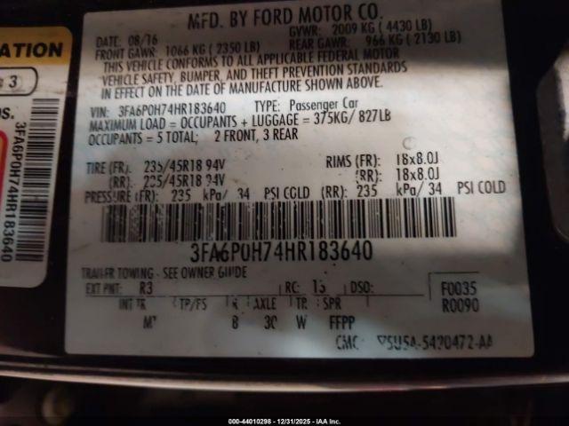 Ford Fusion Se Image 13