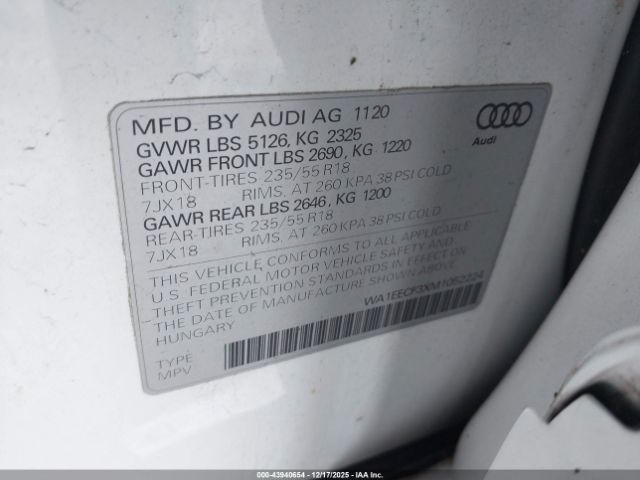 Audi Q3 Premium Plus 45 Tfsi S Line Quattro Tiptronic Image 5