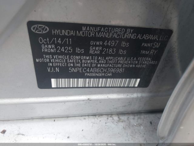 Hyundai SONATA Limited 2.0t Image 5