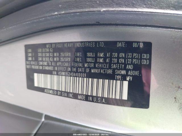 Subaru Tribeca 3.6r Limited Image 10