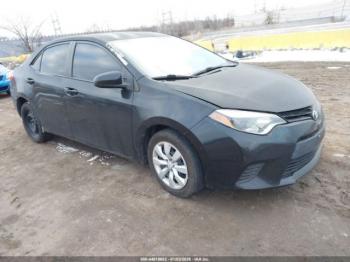  Salvage Toyota Corolla