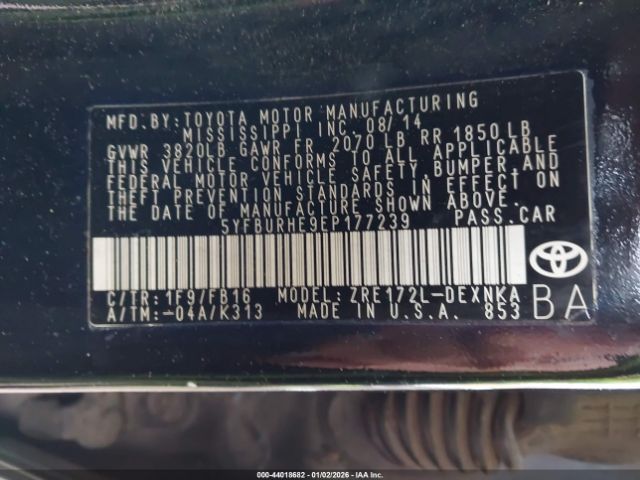 Toyota Corolla Le Image 9