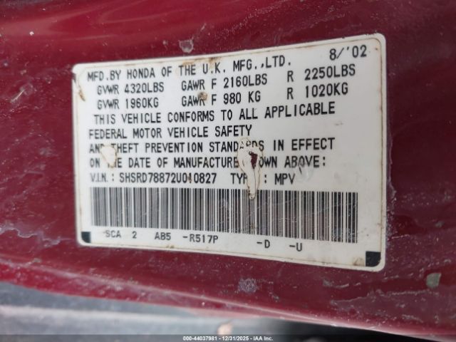 Honda CR-V Ex Image 3