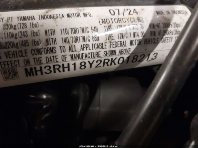 Yamaha Yzfr3 A Image 7