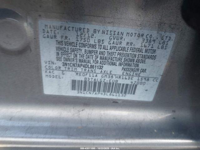 Nissan Versa 1.6 Sl Image 9