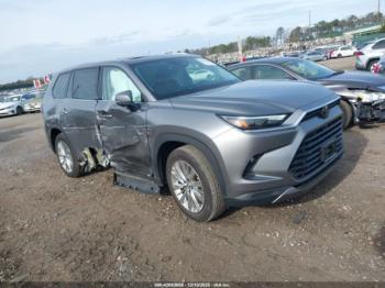  Salvage Toyota Grand Highlander