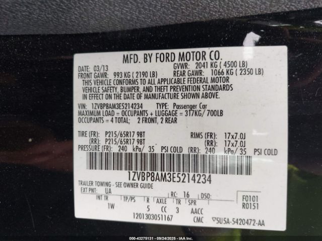 Ford Mustang V6 Image 7