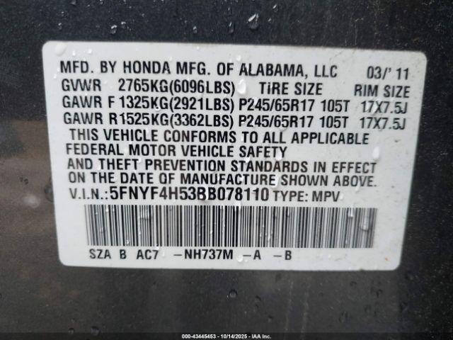 Honda Pilot Ex-l Image 14