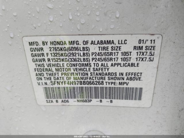 Honda Pilot Touring Image 9