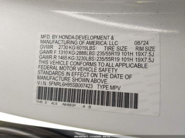 Honda Odyssey Elite Image 2