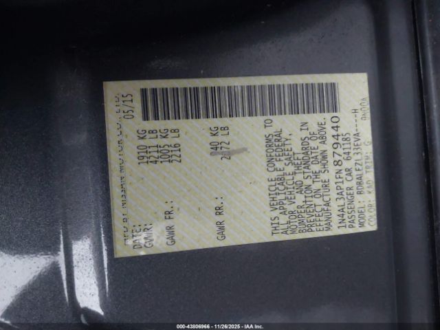 Nissan Altima 2.5 S Image 2