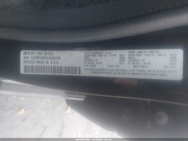 Ram 1500 Big Horn  4x4 6'4 Box Image 6