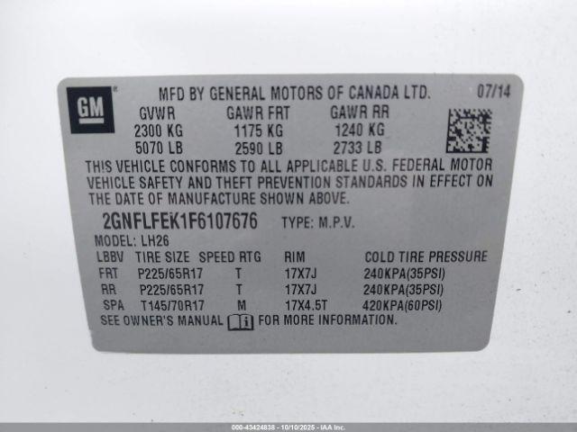 Chevrolet Equinox 1lt Image 8