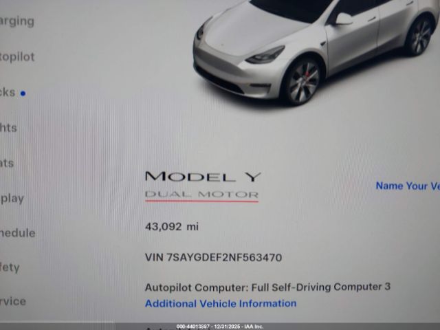 Tesla Model Y Performance Dual Motor All-wheel Drive Image 2