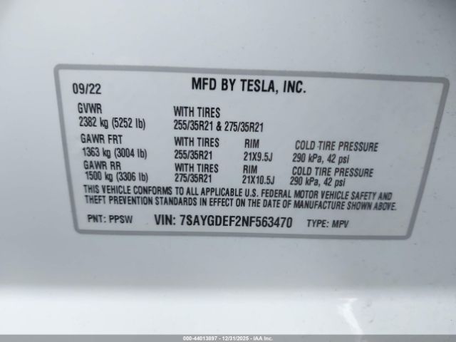 Tesla Model Y Performance Dual Motor All-wheel Drive Image 13