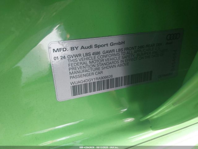 Audi Rs Tfsi Quattro S Tronic Image 10