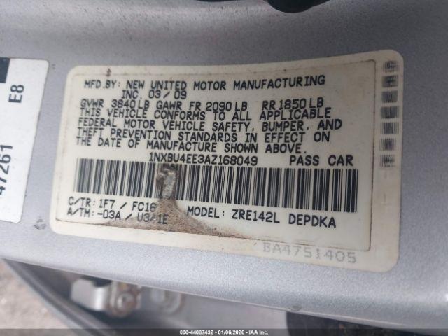 Toyota Corolla Le Image 6