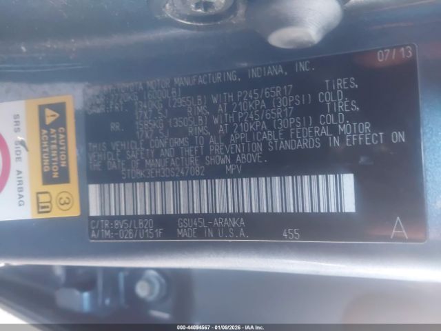 Toyota Highlander Se V6 Image 4