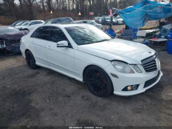  Salvage Mercedes-Benz E-Class