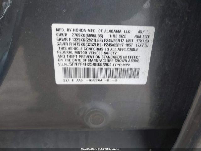 Honda Pilot Lx Image 3