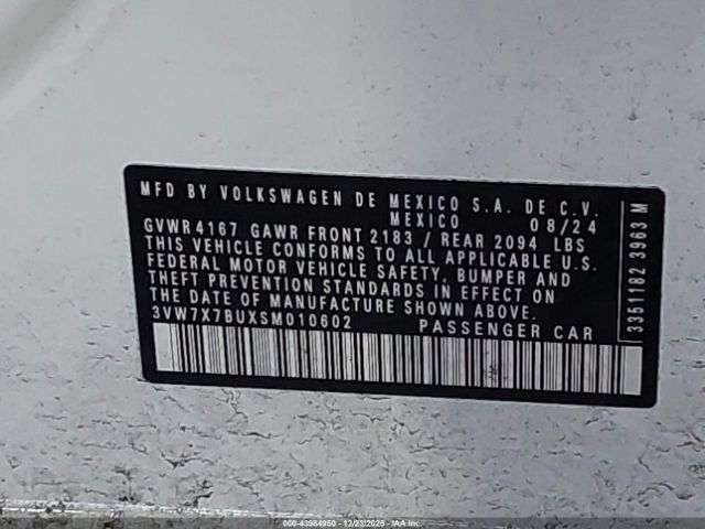 Volkswagen Jetta 1.5t Se Image 8