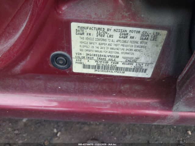 Nissan Sentra 1.8s Image 3